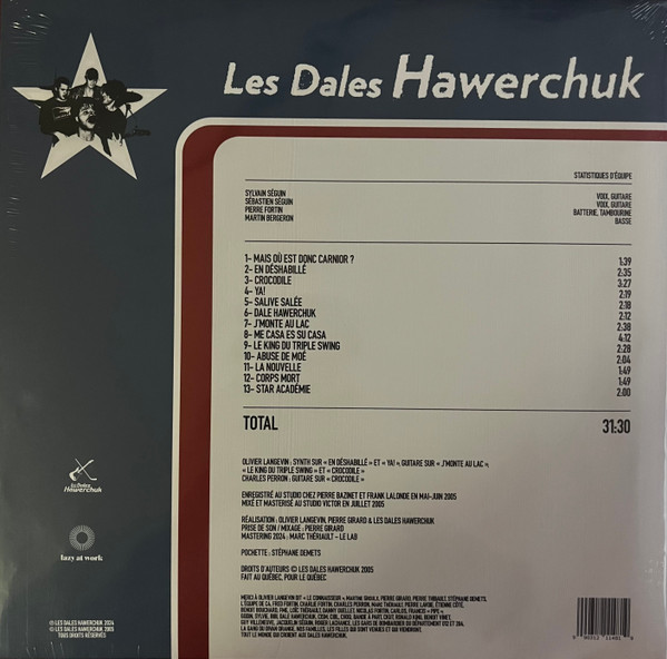 Les Dales Hawerchuk - Les Dales Hawerchuk [Vinyl] | Lazy At Work (LAW055) - 2