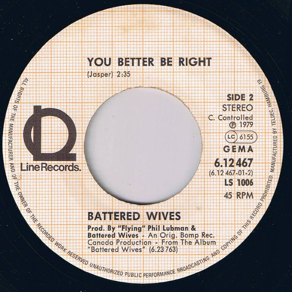 Battered Wives - Daredevil | Line Records (6.12 467) - 3