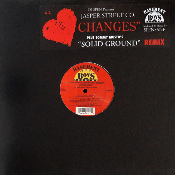 DJ Spen Presents Jasper Street Co. - Love Changes | Basement Boys Records (BBR016)