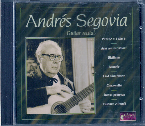 Andrés Segovia - Guitar Recital | Classic Options (CO 3503) - main
