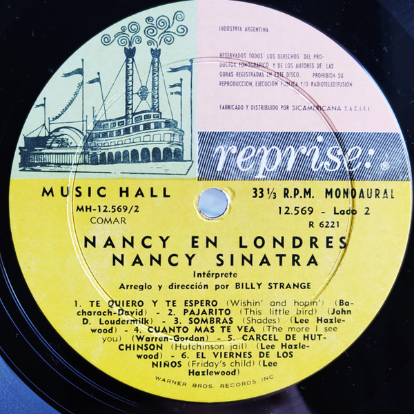 Nancy Sinatra - Nancy In London (Nancy en Londres) | Music Hall (MH-12.569) - 4 Nancy Sinatra - Nancy In London (Nancy en Londres) | Music Hall (MH-12.569) - 4