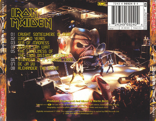 Iron Maiden - Somewhere In Time | EMI (7243 4 96924 0 4) - 2