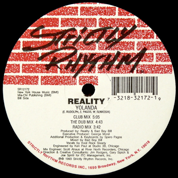 Reality - Yolanda | Strictly Rhythm (SR12172)