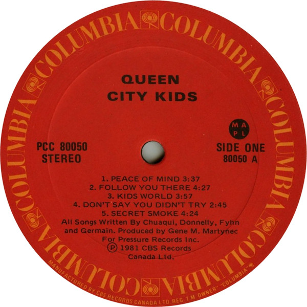 Queen City Kids - Queen City Kids | Columbia (PCC 80050) - 3 Queen City Kids - Queen City Kids | Columbia (PCC 80050) - 3