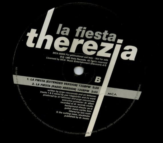 Therezia - La Fiesta | MCA Records (MCA 85008)