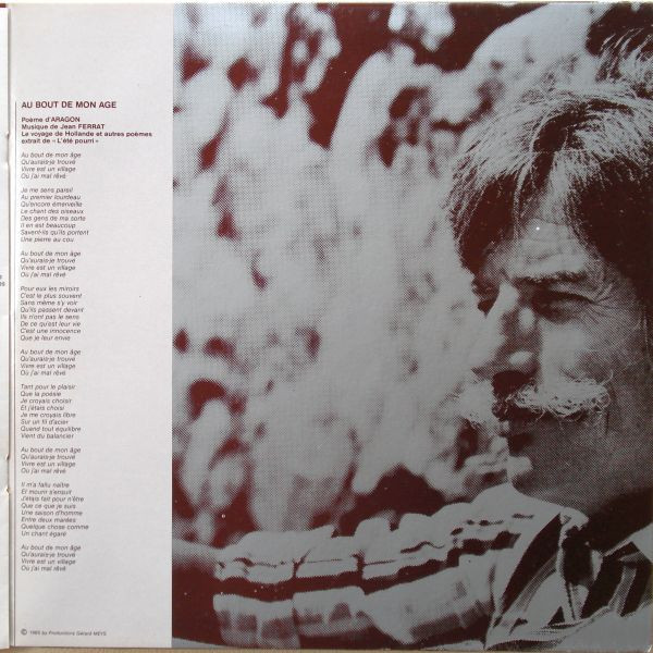Jean Ferrat - 4 - La Montagne / Que Serais-je Sans Toi - 1964 | Disques Temey (598.004) - 3