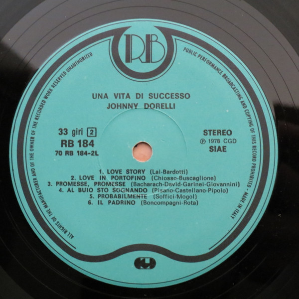 Johnny Dorelli - Una Vita Di Successo | Record Bazaar (RB 184) - 4