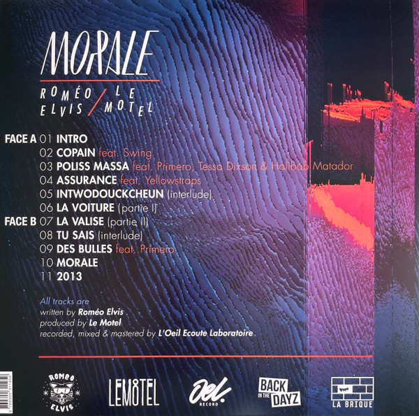 Roméo Elvis & Le Motel - Morale | L'Oeil Ecoute Laboratoire (none) - 2