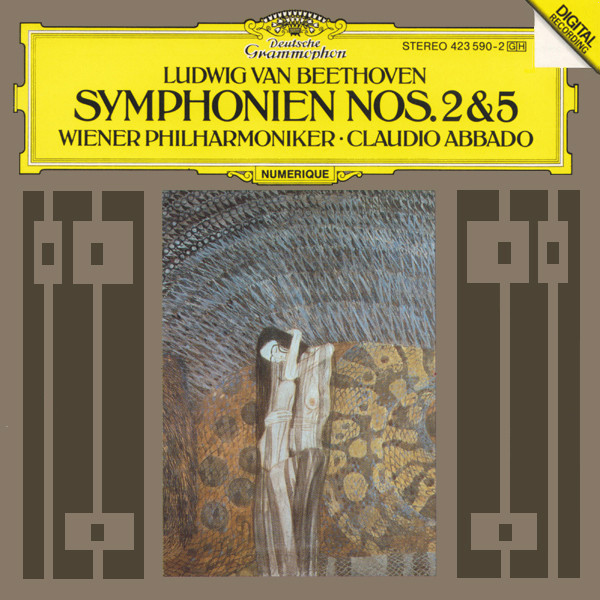 Ludwig van Beethoven , Wiener Philharmoniker , Claudio Abbado - Symphonien Nos. 2 & 5 | Deutsche Grammophon (423 590-2)