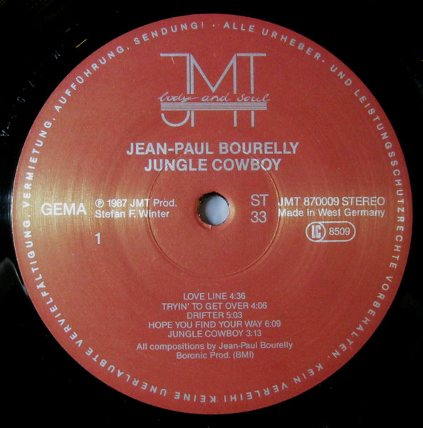 Jean-Paul Bourelly - Jungle Cowboy | JMT (JMT 870 009) - 4