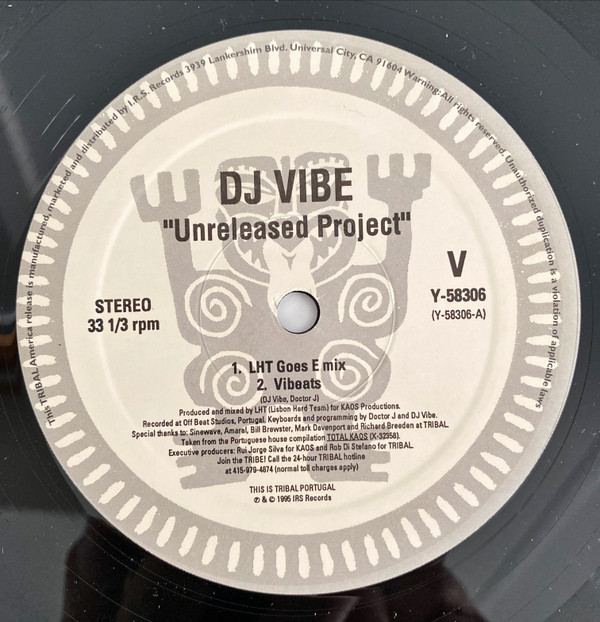 DJ Vibe - Unreleased Project | Tribal Portugal (Y-58306) - main