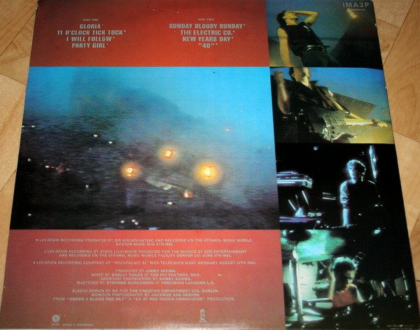 U2 - Under A Blood Red Sky | Island Records (IMA3P) - 2