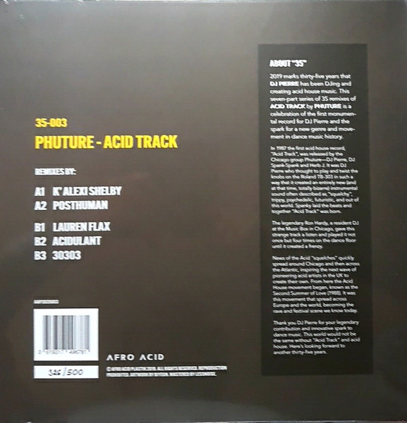 Phuture - Acid Track (35-003) | Afro Acid (AAP3035003) - 2