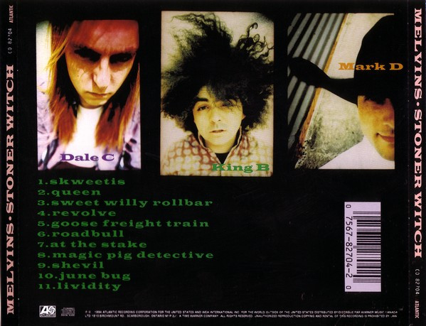 Melvins - Stoner Witch | Atlantic (CD 82704) - 2