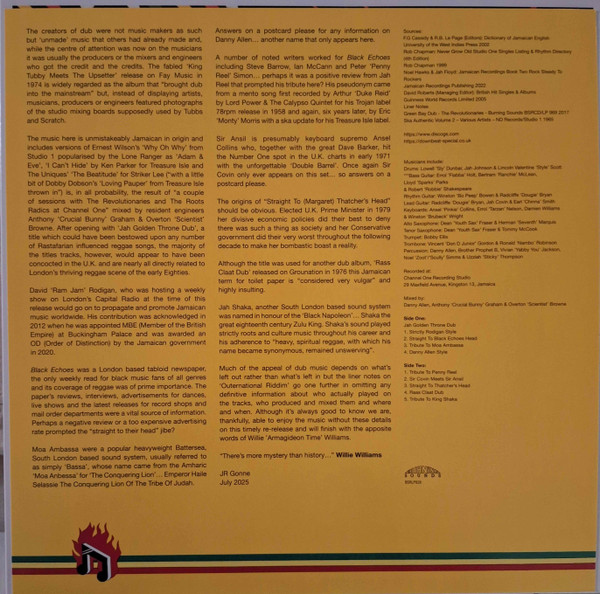 The Roots Radics , The Revolutionaries - Outernational Riddim | Burning Sounds (BSRLP828) - 4 The Roots Radics , The Revolutionaries - Outernational Riddim | Burning Sounds (BSRLP828) - 4