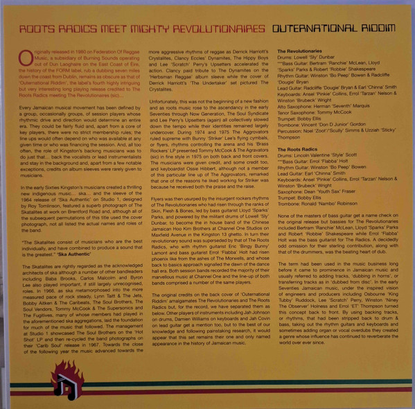 The Roots Radics , The Revolutionaries - Outernational Riddim | Burning Sounds (BSRLP828) - 3 The Roots Radics , The Revolutionaries - Outernational Riddim | Burning Sounds (BSRLP828) - 3