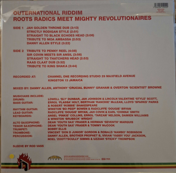 The Roots Radics , The Revolutionaries - Outernational Riddim | Burning Sounds (BSRLP828) - 2 The Roots Radics , The Revolutionaries - Outernational Riddim | Burning Sounds (BSRLP828) - 2