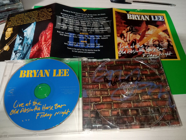 Bryan Lee - Live At The Old Absinthe House Bar ...Friday Night [CD] | Justin Time (JUST 100-2) - 2