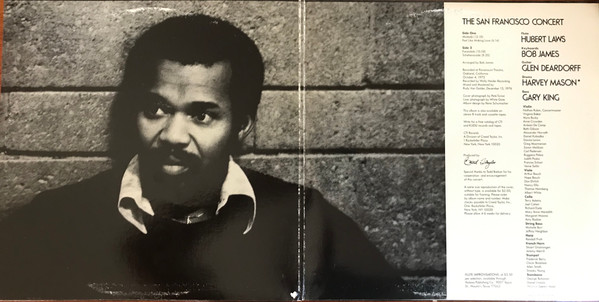 Hubert Laws - The San Francisco Concert | CTI Records (CTI 7071) - 3 Hubert Laws - The San Francisco Concert | CTI Records (CTI 7071) - 3