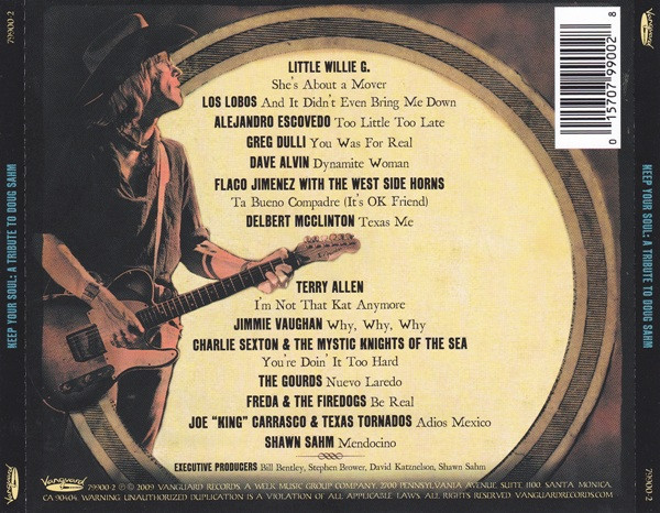 Various - Keep Your Soul: A Tribute To Doug Sahm | Vanguard (79900-2) - 2