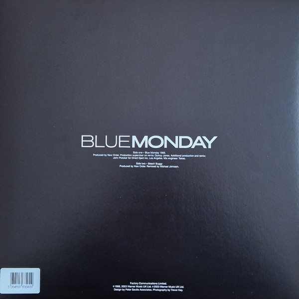 New Order - Blue Monday 1988 | Factory (Fac73R) - 2