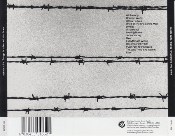 Dakota Suite - Songs For A Barbed Wire Fence | Glitterhouse Records (GRCD 455) - 2