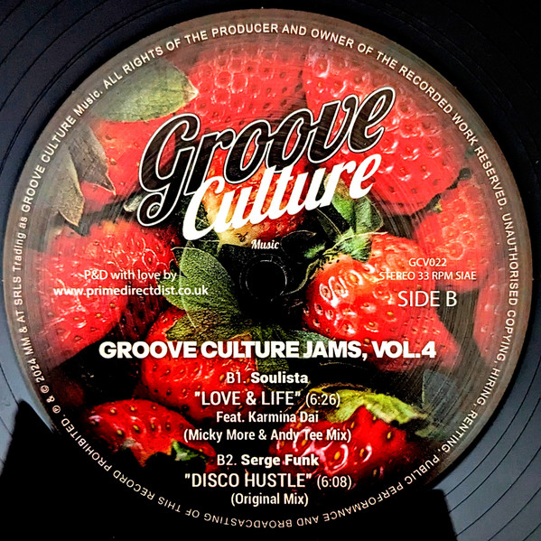 Various - Groove Culture Jams Vol.4 | Groove Culture Music (GCV022) - 3 Various - Groove Culture Jams Vol.4 | Groove Culture Music (GCV022) - 3