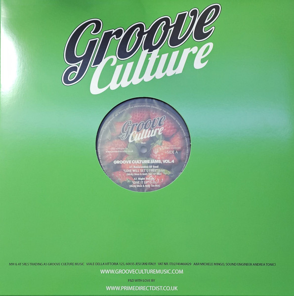 Various - Groove Culture Jams Vol.4 | Groove Culture Music (GCV022)
