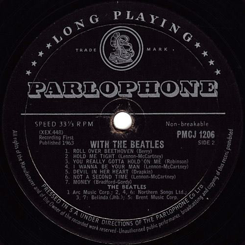 The Beatles - With The Beatles | Parlophone (PMCJ 1206) - 3 The Beatles - With The Beatles | Parlophone (PMCJ 1206) - 3