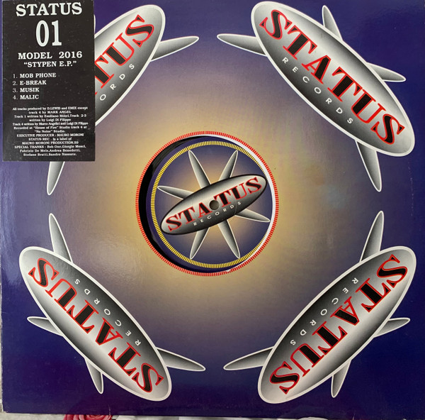 Model 2016 - Stypen EP | Status Records (STATUS 01) - main