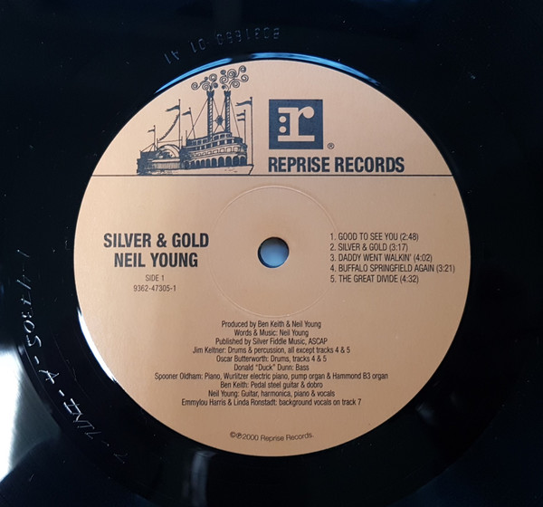 Neil Young - Silver & Gold | Reprise Records (9362-47305-1) - main Neil Young - Silver & Gold | Reprise Records (9362-47305-1) - main