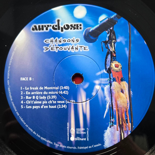 Aut'Chose - Chansons D'Épouvante (2LP - RSD2025) [Vinyl] | Disques Artic (ARTCD494-LP) - 3
