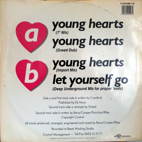 Control Featuring Maria Panchoo - Young Hearts | All Around The World (12 GLOBE 116) - 2 Control Featuring Maria Panchoo - Young Hearts | All Around The World (12 GLOBE 116) - 2