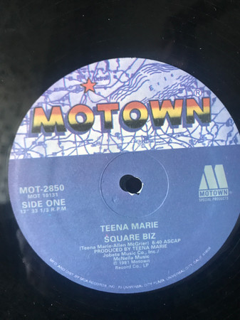 Teena Marie - Square Biz / Behind The Groove | Motown (MOT-2850) - main Teena Marie - Square Biz / Behind The Groove | Motown (MOT-2850) - main