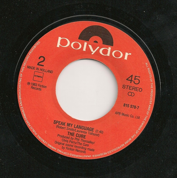 The Cure - The Love Cats | Polydor (815 570-7) - 4