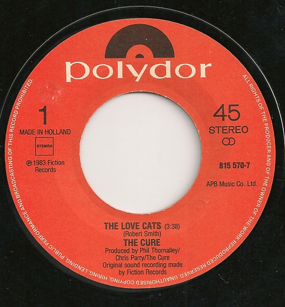 The Cure - The Love Cats | Polydor (815 570-7) - 3