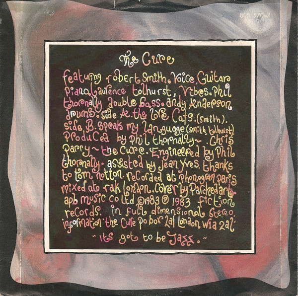 The Cure - The Love Cats | Polydor (815 570-7) - 2
