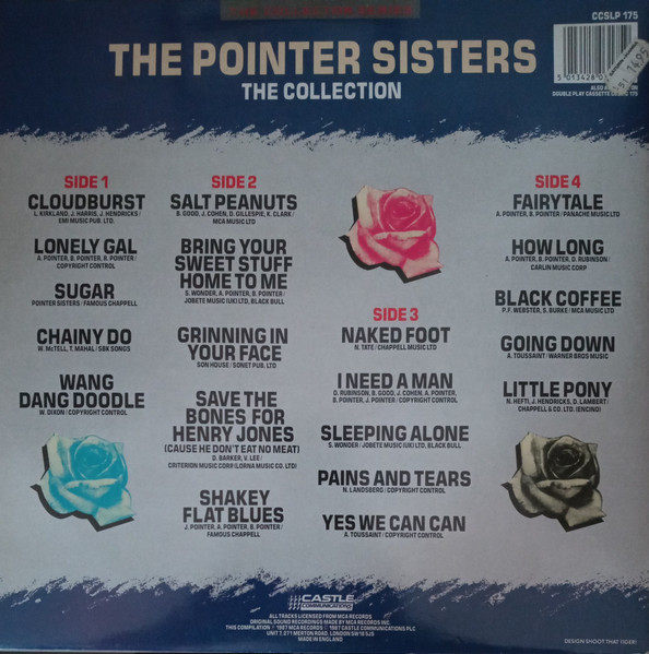 Pointer Sisters - The Collection | Castle Communications (CCSLP 175) - 2 Pointer Sisters - The Collection | Castle Communications (CCSLP 175) - 2