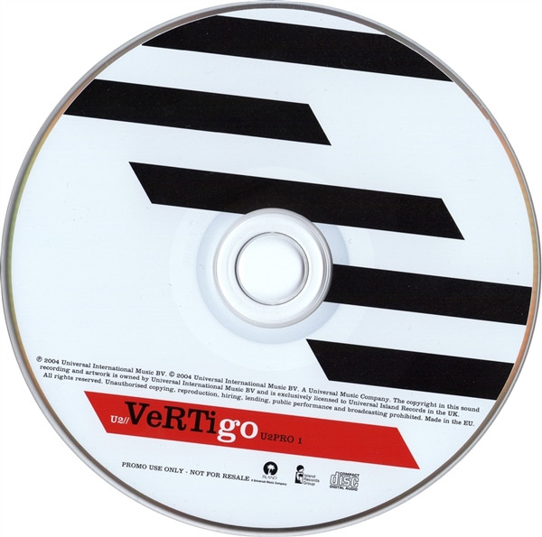 U2 - Vertigo | Island Records (U2PRO 1) - 3