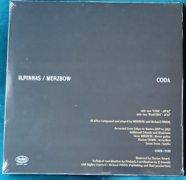Richard Pinhas / Merzbow - Coda | Bam Balam (BBRP 095) - 2