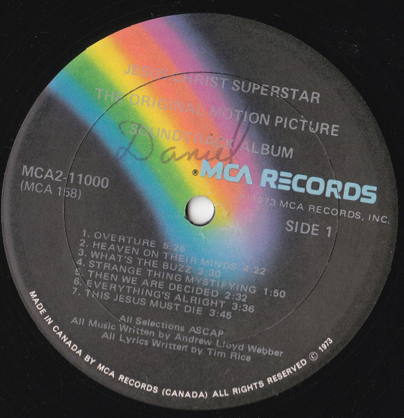 Various - Jesus Christ Superstar (The Original Motion Picture Sound Track Album) | MCA Records (MCA2-11000) - 3