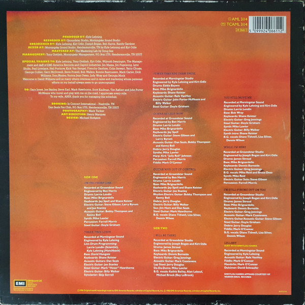 Dan Seals - On The Frontline | EMI America (AML 3114) - 2 Dan Seals - On The Frontline | EMI America (AML 3114) - 2