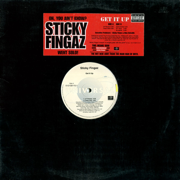 Sticky Fingaz - Get It Up | Universal Records (012158115-1)