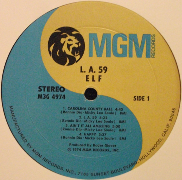 ELF - L.A./59 | MGM Records (M3G 4974) - 3 ELF - L.A./59 | MGM Records (M3G 4974) - 3