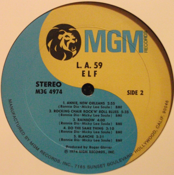 ELF - L.A./59 | MGM Records (M3G 4974) - 4 ELF - L.A./59 | MGM Records (M3G 4974) - 4