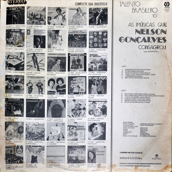 Afonso Maia - As Músicas Que Nelson Gonçalves Consagrou | CID (4129) - 3