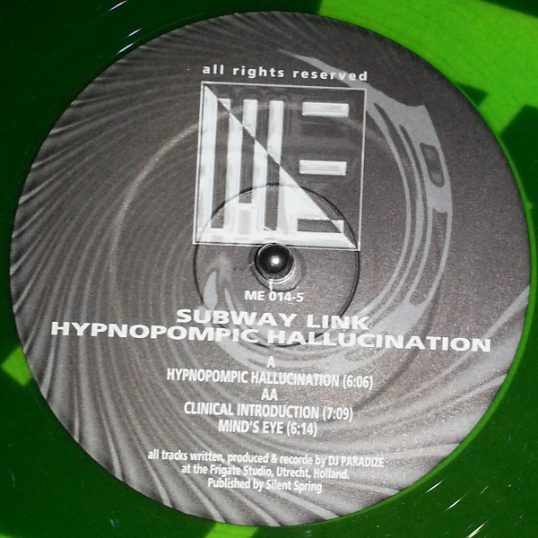 Subway Link - Hypnopompic Hallucination | Me Records (ME 014-5) - main Subway Link - Hypnopompic Hallucination | Me Records (ME 014-5) - main