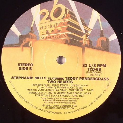 Gene Chandler / Stephanie Mills - Get Down / Two Hearts | 20th Century Fox Records (TCD-68) - 2 Gene Chandler / Stephanie Mills - Get Down / Two Hearts | 20th Century Fox Records (TCD-68) - 2