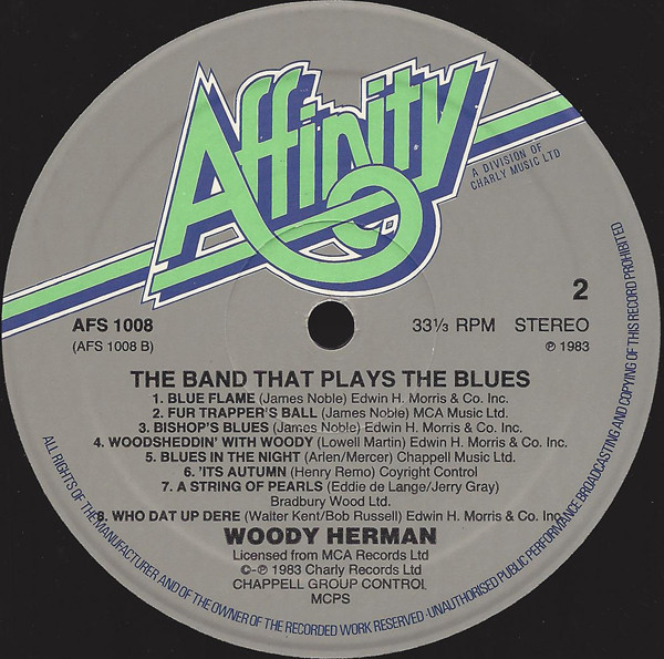 Woody Herman - The Band That Plays The Blues | Affinity (AFS 1008) - 4 Woody Herman - The Band That Plays The Blues | Affinity (AFS 1008) - 4
