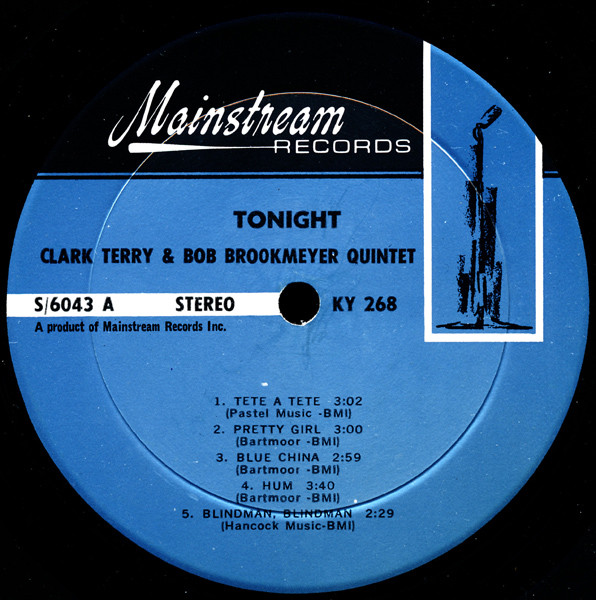 Clark Terry / Bob Brookmeyer Quintet - Tonight | Mainstream Records (S/6043) - 3